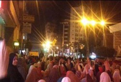 البحيرة: مسيرة "ليلية" لأنصار الشرعية بدمنهور‬ رغم القبضة الأمنية الشديدة