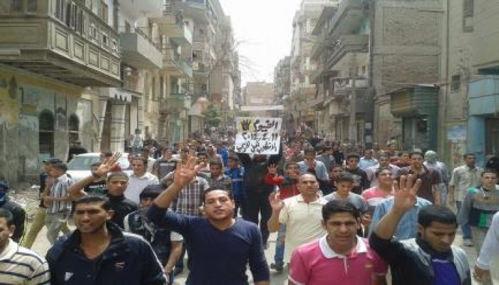 حشود أهال يالفيوم تنتفض في جمعة "الانقلاب أصل الخراب"