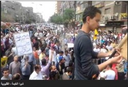 شاهد انتفاضة أحرار شبرا الخيمة في مليونية "الانقلاب أصل الخراب "