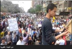 شاهد انتفاضة أحرار شبرا الخيمة في مليونية "الانقلاب أصل الخراب "