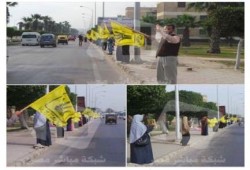 بعد يوم مشهود من المظاهرات .. مسيرات صباحية وسلاسل بشرية ضد الانقلاب في عدد من المحافظات