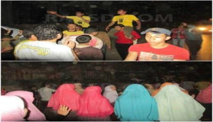 مسيرة شبابية ليلية مناهضة للانقلاب بمدينة السنطة