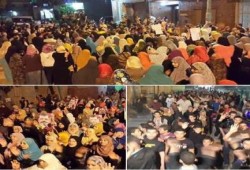 مسيرة حاشدة لثوار ناهيا الليلة