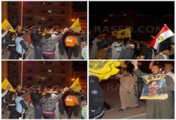 مسيرة ليلية بمدينة برج العرب رفضًا للانقلاب العسكري