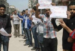 الآلاف من طلاب جامعه الإسكندرية يواصلون فعالياتهم المناهضة للانقلاب