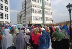 البحيرة ... مسيرة لطلاب المجمع النظري للكليات بدمنهور رفضاً لحكم العسكر