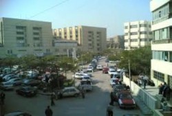 حريق بمستشفى الزقازيق الجمعي صباح اليوم