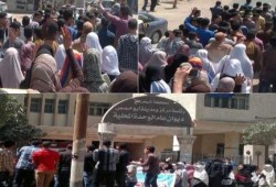 البحيرة.. مسيرة لطلاب ضد الانقلاب بأبوحمص إحياءاً لذكرى "الفض"