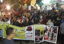 بالصور.. مسيرة ليلية بـ"شبرا الخيمة" لـ"رفض الإنقلاب"