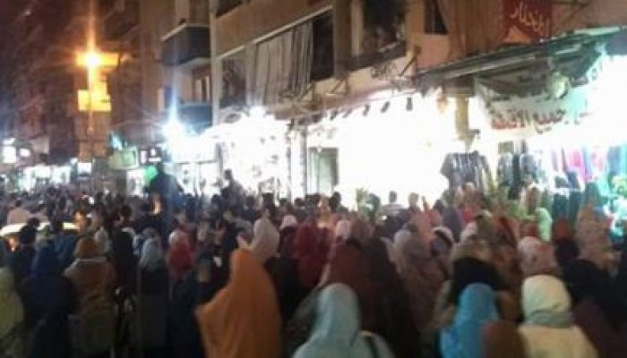 مسيرة "ليلية" حاشدة للتحالف بدمنهور أمام مزلقان المساحة رفضا للانقلاب