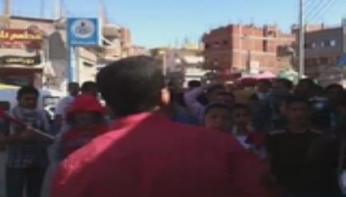 "مصر ليست تكية" .. بث مباشر لفاعليات الحسينية الرافضة للانقلاب الآن