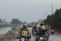 الإسماعيلية تبدأ فعاليات جمعة "مصر مش تكية "بمسيرة موتوسيكلات