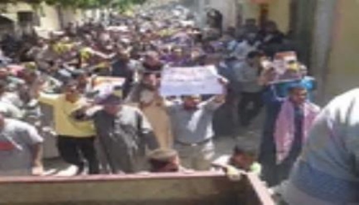 "مصر ليست تكية" .. مسيرة حاشدة بمدينة الصف (بث مباشر)