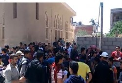 تظاهرة لرافضى الانقلاب بالعريش بجمعة "مصر ليست تكية"