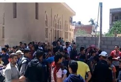 تظاهرة لرافضى الانقلاب بالعريش بجمعة "مصر ليست تكية"