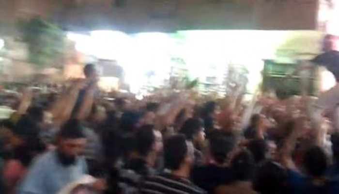 بث مباشر .. الآلاف ينتفضون في مسيرة ليلية حاشدة بالزيتون "مصر ليس تكية"