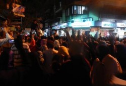 بالصور: مسيرة ليلية حاشدة بطنطا فى جمعة "مصر ليست تكية"