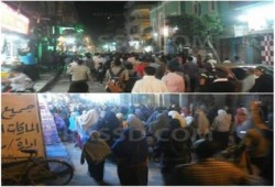 مسيرة مسائية حاشدة في بني سويف في إطار أسبوع "مصر ليست تكية"