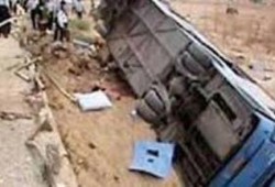 في عهد الغراب مصرع 4 وإصابة 25 في حادث أليم  بالزعفرانة
