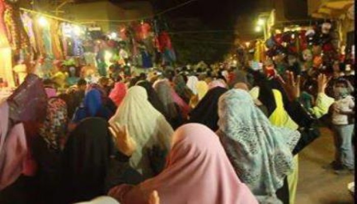 مسيرة مسائية حاشدة ضمن فعاليات أسبوع "مصر مش تكية" في أسوان