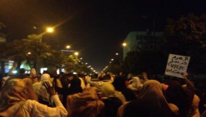 ثوار الهرم يحتشدون ضد الانقلاب بمسيرة مسائية حاشدة