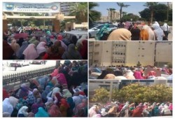 قوات الانقلاب تحاصر تظاهرات حركة سادة اليوم بجامعة الاسكندرية والطلاب يتحدونهم (صور)
