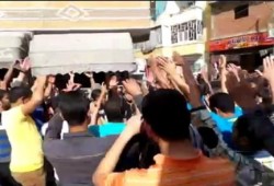 أولتراس حرية " بالدلنجات " يكمل فعاليته  الرفضة للانقلاب .. رغم اعتداء البلطجية