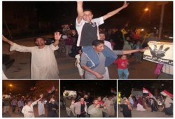 مسيرة ليلية احتجاجية بالحى ال11 فى الشيخ زايد باسبوع "مصر ليست تكية"