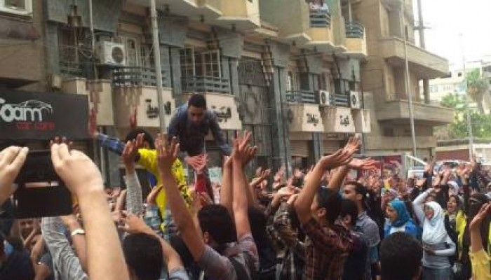 ‏البحيرة .. مسيرة لطلاب ضد الانقلاب بدمنهور رفضاً لحكم العسكر