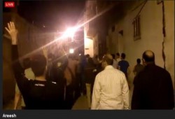 مسيرة ليلية لرافضى الانقلاب العسكرى بالعريش