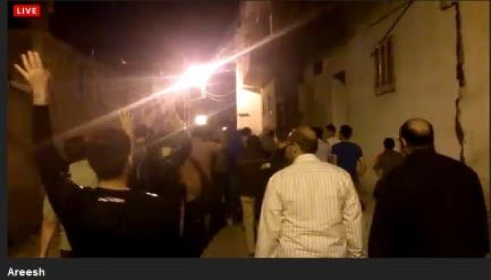 مسيرة ليلية لرافضى الانقلاب العسكرى بالعريش