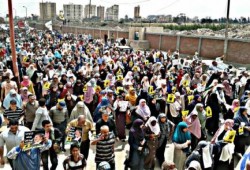 انتفاضة حاشدة لثوار الرمل بالإسكندرية رفضاً للانقلاب جمعة "حاميها حراميها"