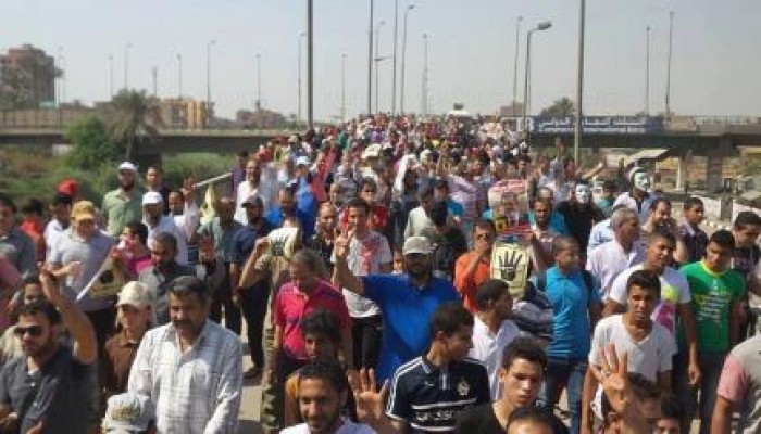 الحوامدية تنتفض ضد الانقلاب بحشود ضخمة "حاميها حراميها"