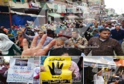مسيرة حاشدة لأهالي الورديان مع بدء فعاليات أسبوع حاميها حراميها