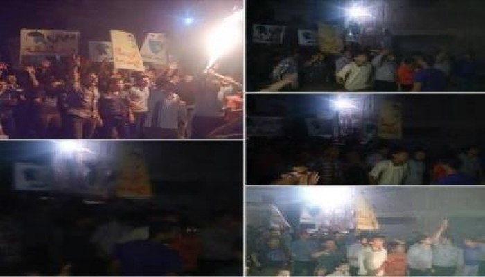 مسيرة حاشدة لأولتراس نهضاوي ضد الانقلاب وأحكامه