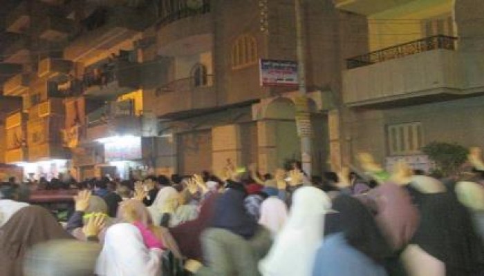 مسيرة حاشدة لثوار الزقازيق ضد الانقلاب