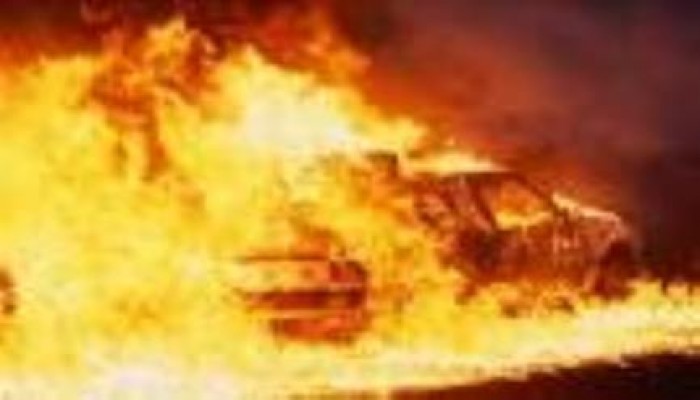 مجهولون يشعلون 3 سيارات بطنطا