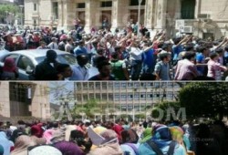 انتفاضة طلاب جامعة القاهرة دعما لزملائهم المعتقلين