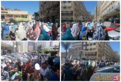 تظاهرة طلابية لحركة "سادة" بالإسكندرية احتجاجا على احكام الاعدام