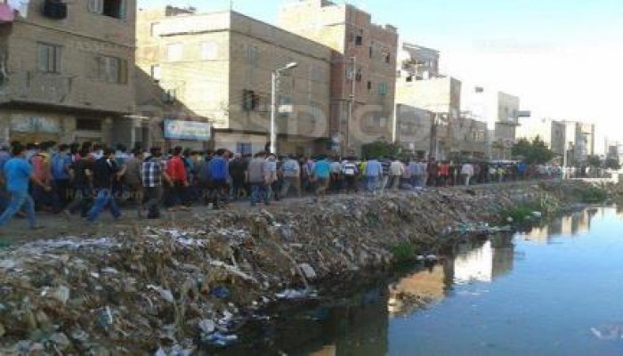 مقتل شاب على يد قوات الأمن أثناء تشييع جنازة عبده فرحات شهيد الأمس بقرية الخياطة
