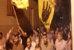 بالفيديو.. مسيرة ليلية حاشدة لأهالى"ههيا" رفضا لإعدامات قضاة البيادة