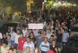 القليوبية .. شبرا الخيمة تنتفض احتجاجاً على الأحكام الجائرة