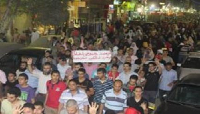 القليوبية .. شبرا الخيمة تنتفض احتجاجاً على الأحكام الجائرة