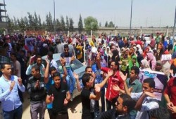 البحيرة: مسيرة لطلاب ضد الانقلاب بجامعة دمنهور