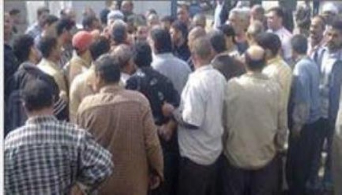 إضراب العاملين بشركة مياه الشرب بالإسماعيلية
