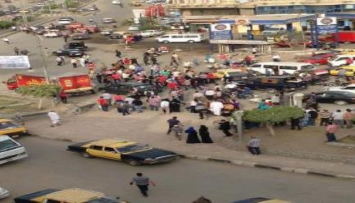 معركة طاحنه بين صبيان "الع*ص" و"الكومبارس" بالمحلة الكبرى