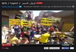 مسيرة حاشدة بقرية أويش الحجر ضمن فعاليات جمعة "باطل .. ما يحكمش"