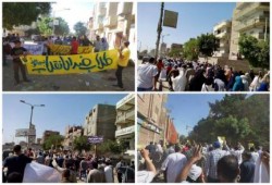 مسيرة صباحية لطلاب ضد الانقلاب بسمالوط في جمعة "باطل .. ما يحكمش"