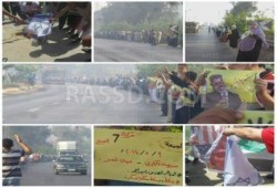 مسيرات وسلاسل بشرية صباحية رافضة للإنقلاب بمدينة ميت غمر في جمعة "باطل .. ما يحكمش"