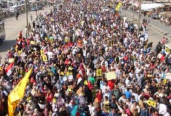 انتفاضة ثورية  مع بداية الأسبوع الثاني من الموجة الثورية الثالثة